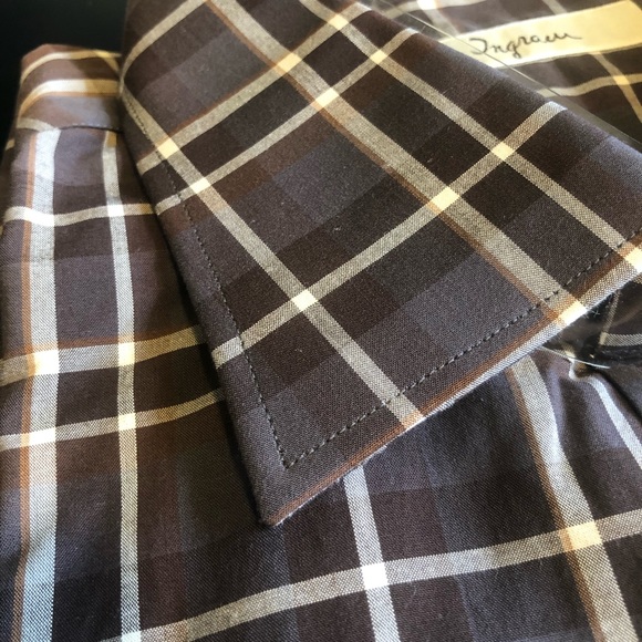 Ingram Made In Italy Button Down Shirt XL - Picture 5 of 6